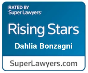 Super Lawyers Rising Star, Dahlia Bonzagni